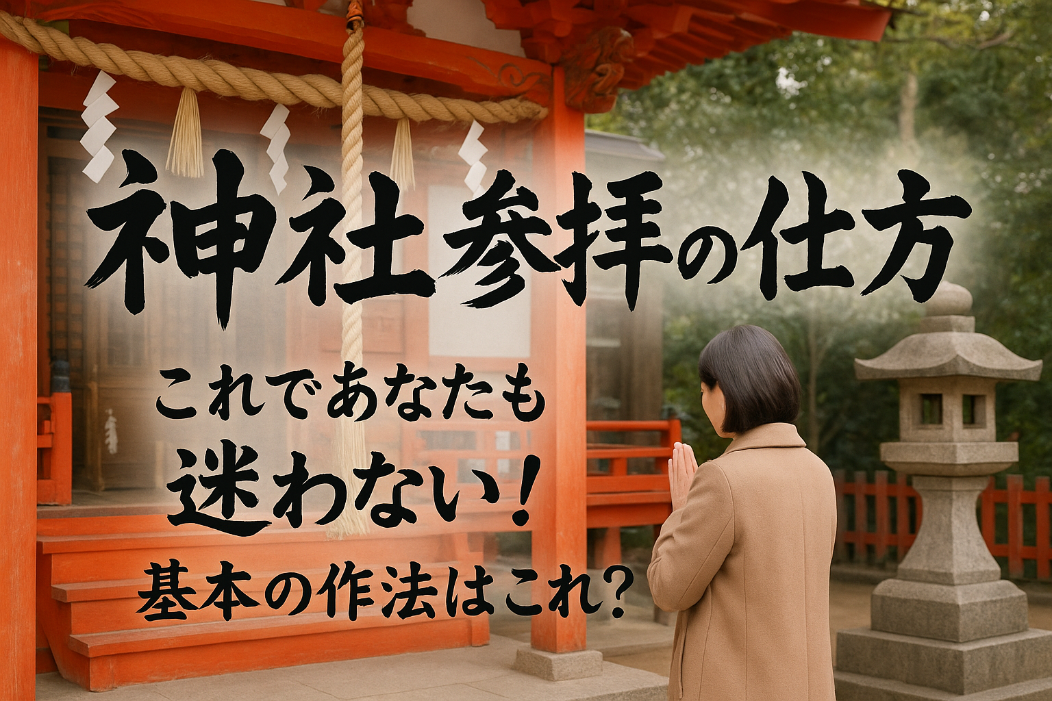 神社参拝の仕方、これであなたも迷わない！基本の作法はこれ？