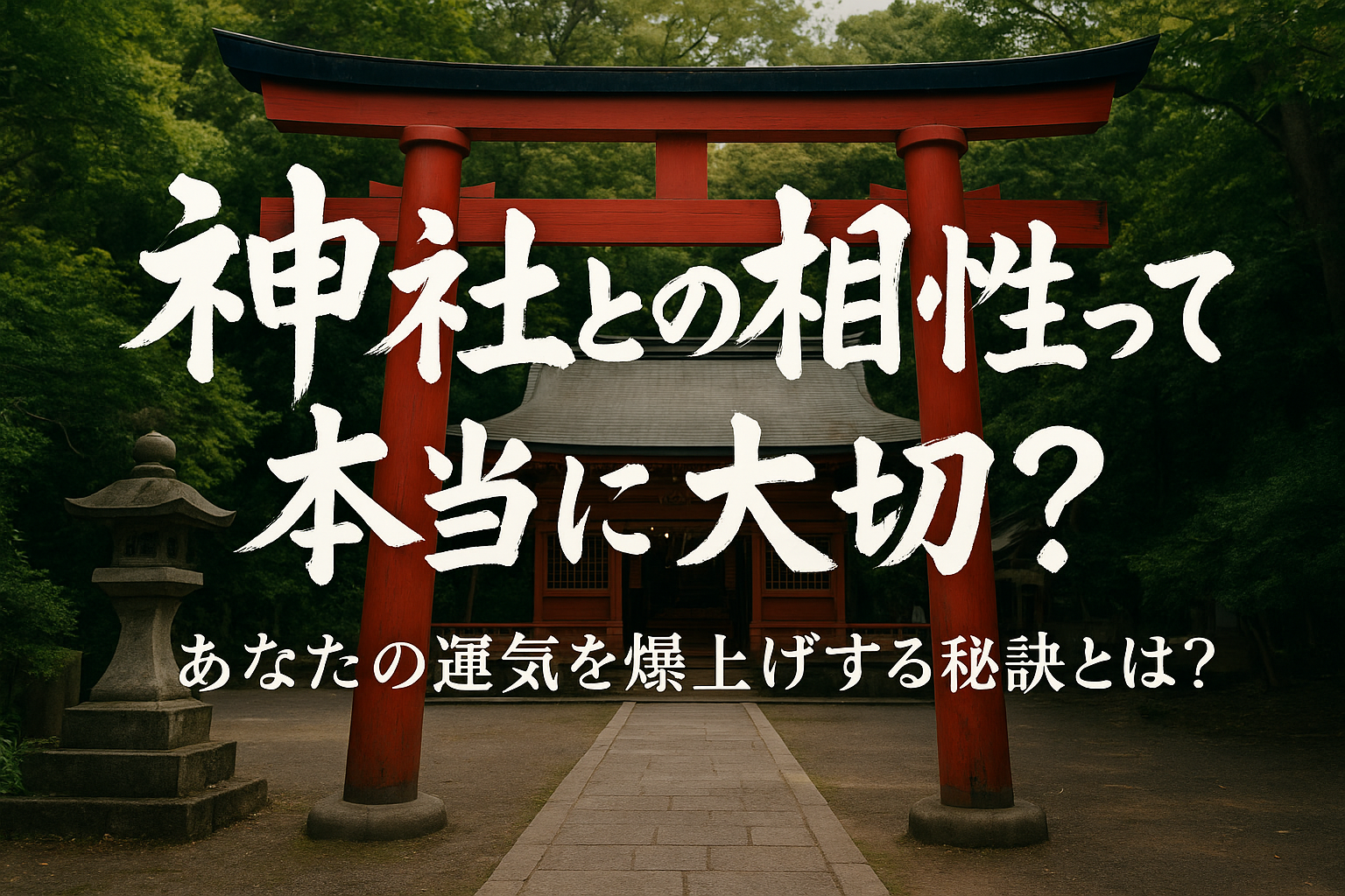 神社との相性って本当に大切？あなたの運気を爆上げする秘訣とは？