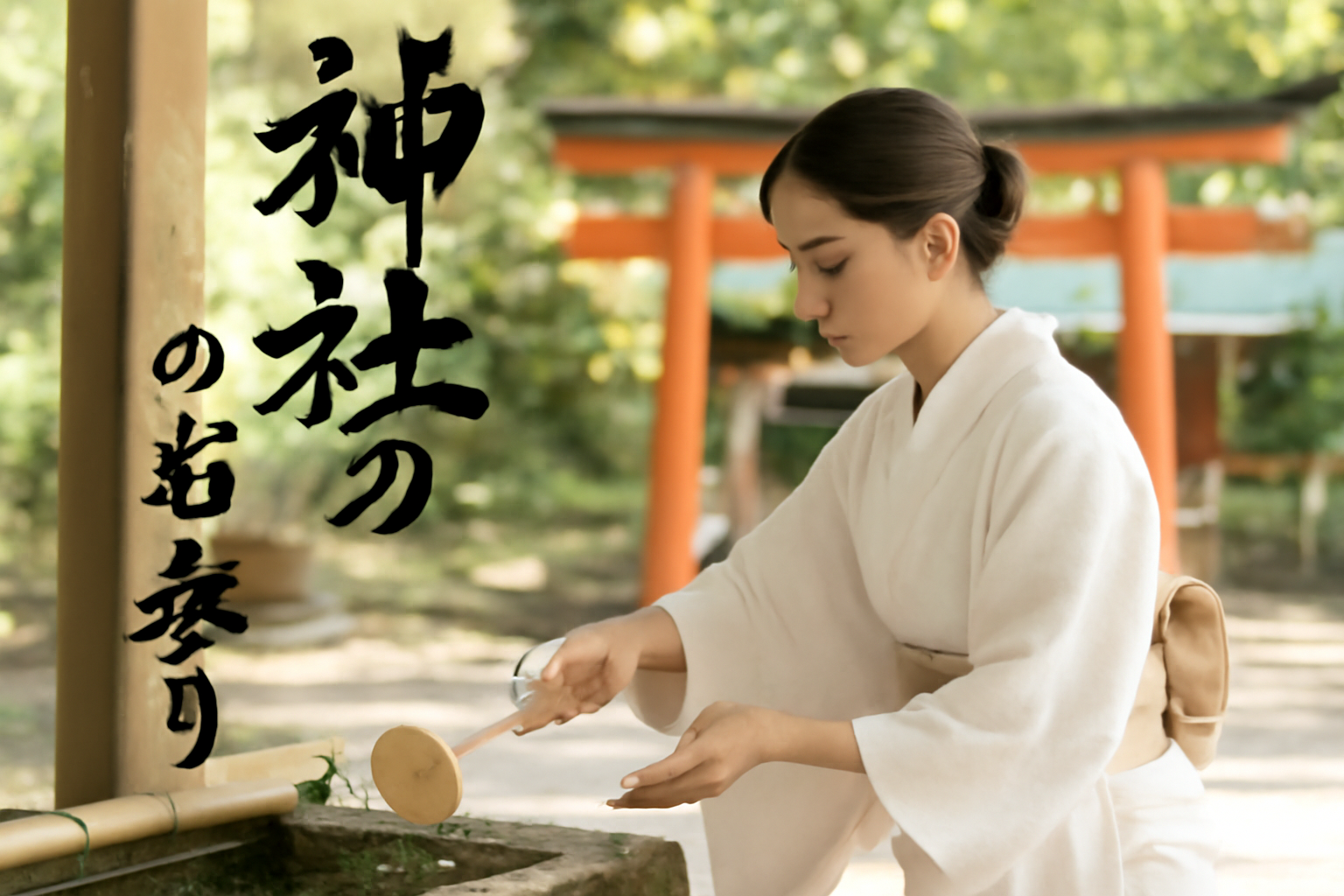 神社のお参り作法、基本は「二礼二拍手一礼」と「手水舎での清め」なんですよ！