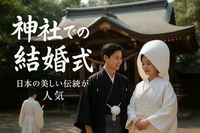 神社での結婚式、日本の美しい伝統が人気の理由って何？