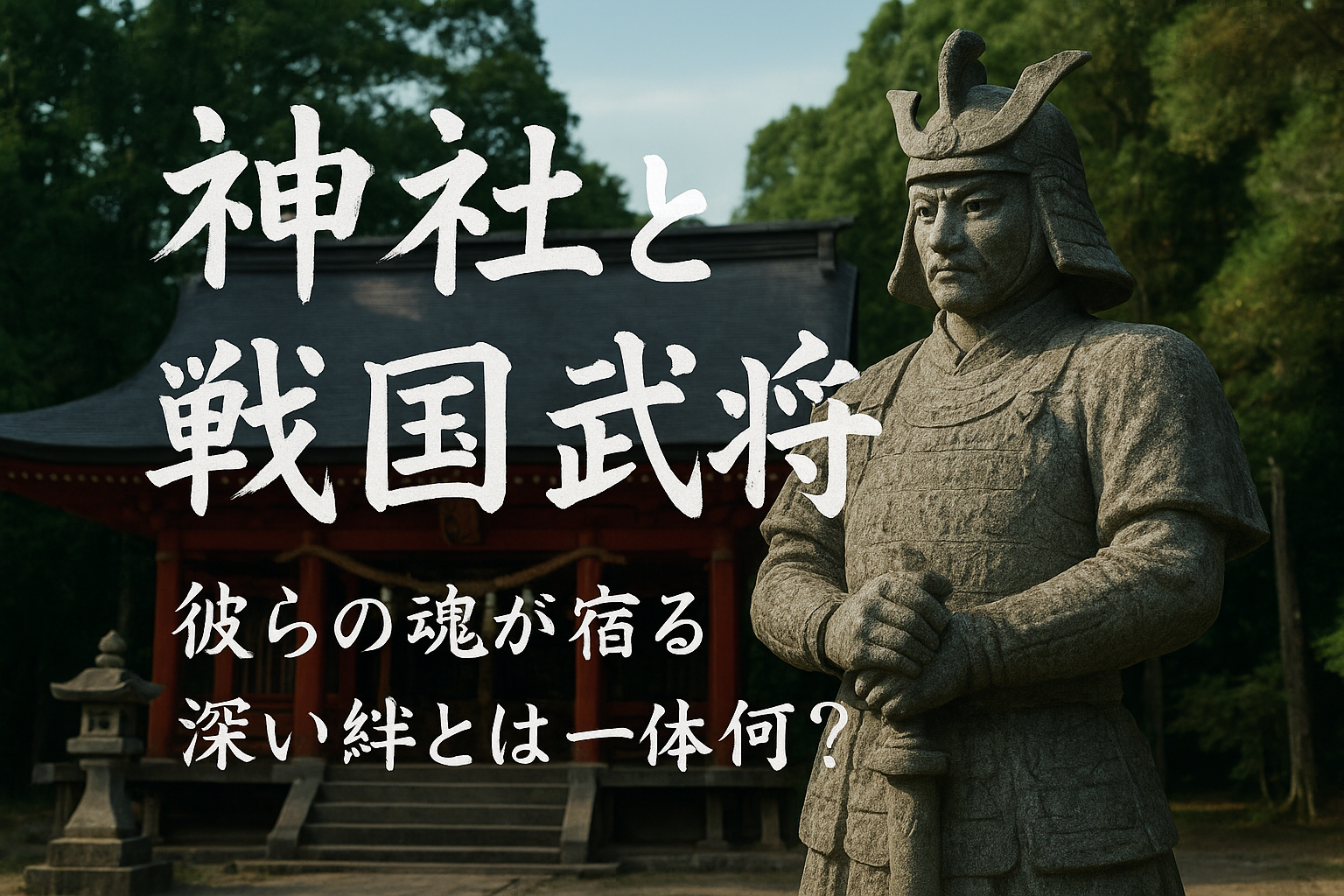 神社と戦国武将、彼らの魂が宿る深い絆とは一体何？
