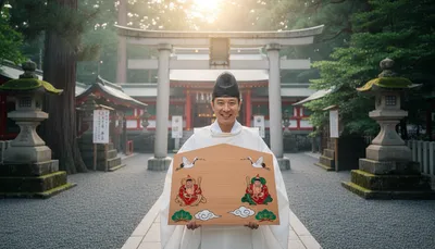 神社での歓迎サインとして神主さんに会うのは良い兆し？神様とのご縁があるのか？