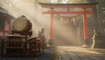 神社の歓迎サインで太鼓の音が鳴るのはなぜ？神様に呼ばれているって本当？