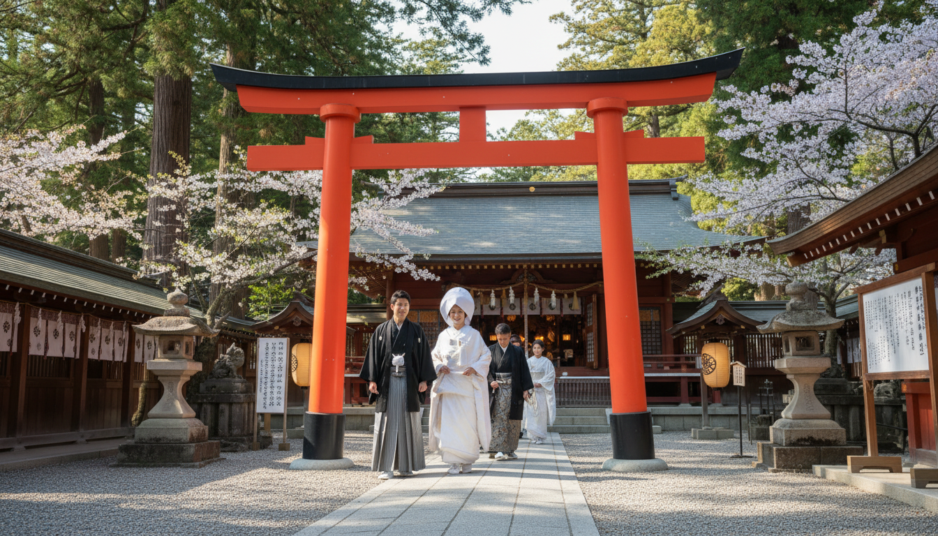 神社で結婚式に遭遇するのは神様からの歓迎サイン？その驚きの意味とは？