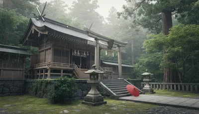 神社で雨が降るのは歓迎サイン？そのスピリチュアルな意味とは？
