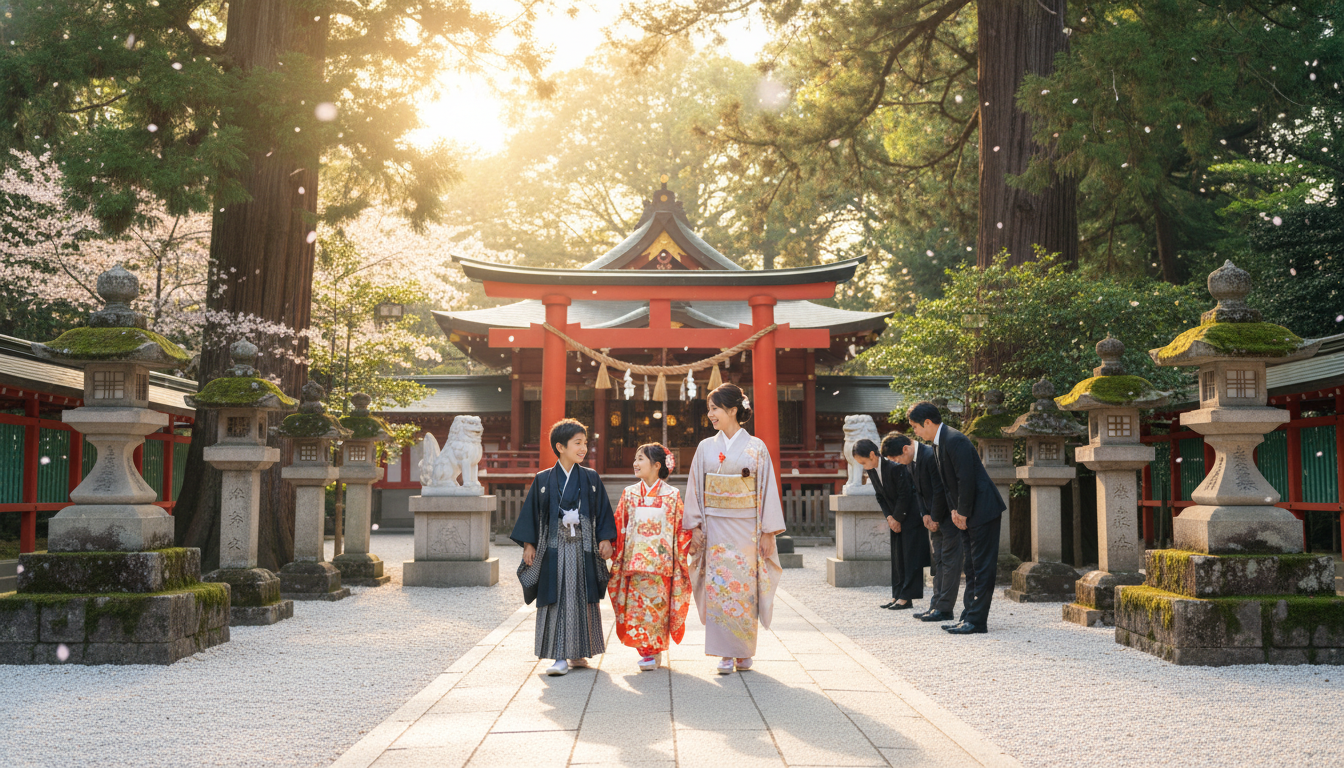 神社で七五三に遭遇するのは神様からの歓迎サイン？その驚きの意味と幸運を呼ぶメッセージとは？
