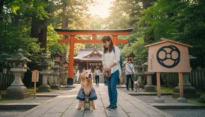神社へ犬連れで参拝したい！マナーや注意点、おすすめスポットは？