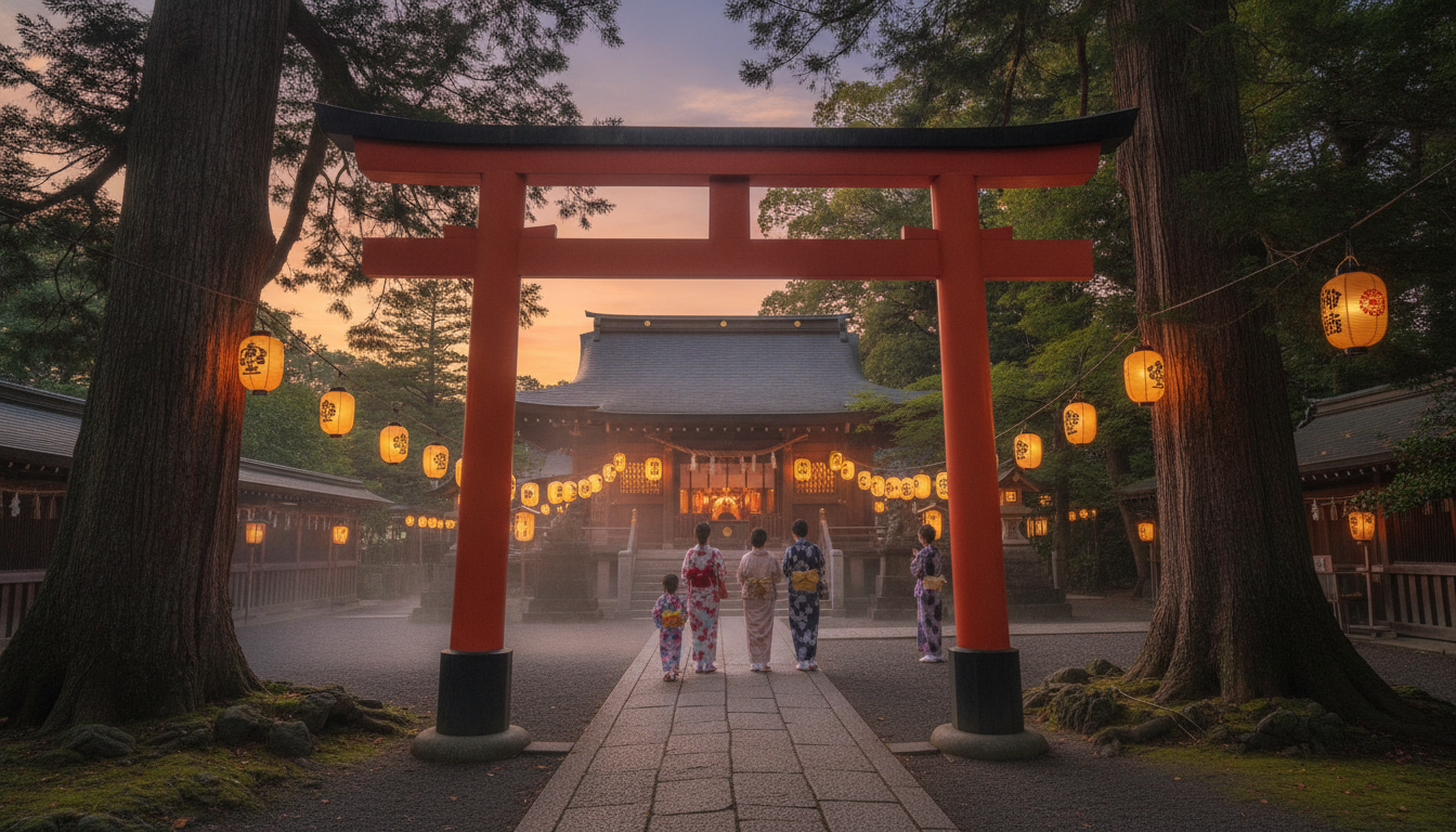 お盆に神社へ行ってはいけないって本当?実は参拝しても全く問題ない理由を解説!