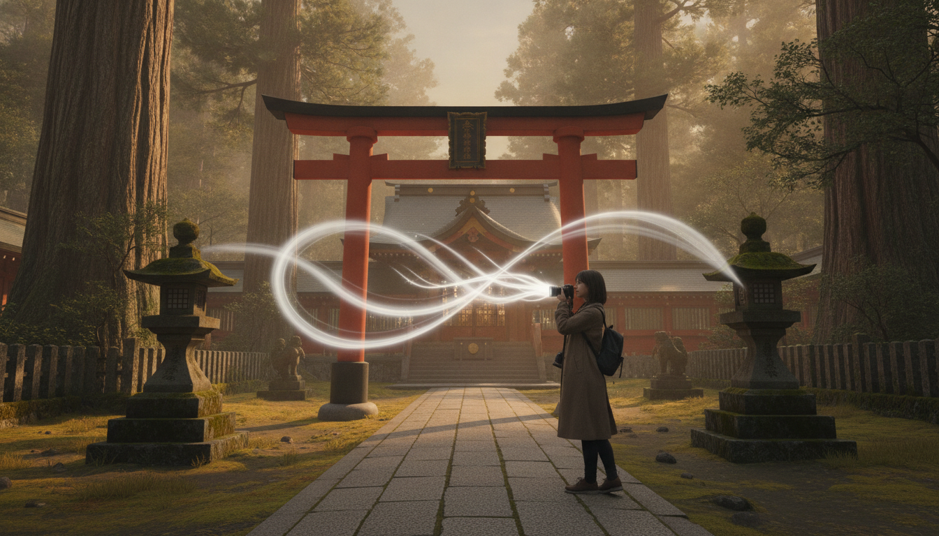 神社で写真に白い光が写るスピリチュアルな意味とは？不思議な実例と科学的な理由を徹底解説！