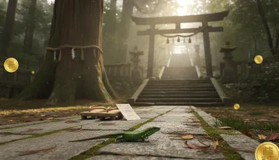 大神神社の参拝後にトカゲが横切る体験は金運上昇のサイン？宝くじが当たる前兆なの？