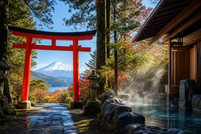 箱根の神社とパワースポットを巡る旅！温泉も楽しむ開運旅行！