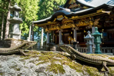 三峯神社へ参拝した際にトカゲ2匹に遭遇する体験は復縁の前兆なの？