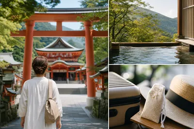神社を何社も巡る旅行へ！効率よく参拝する宿泊プランの考え方！