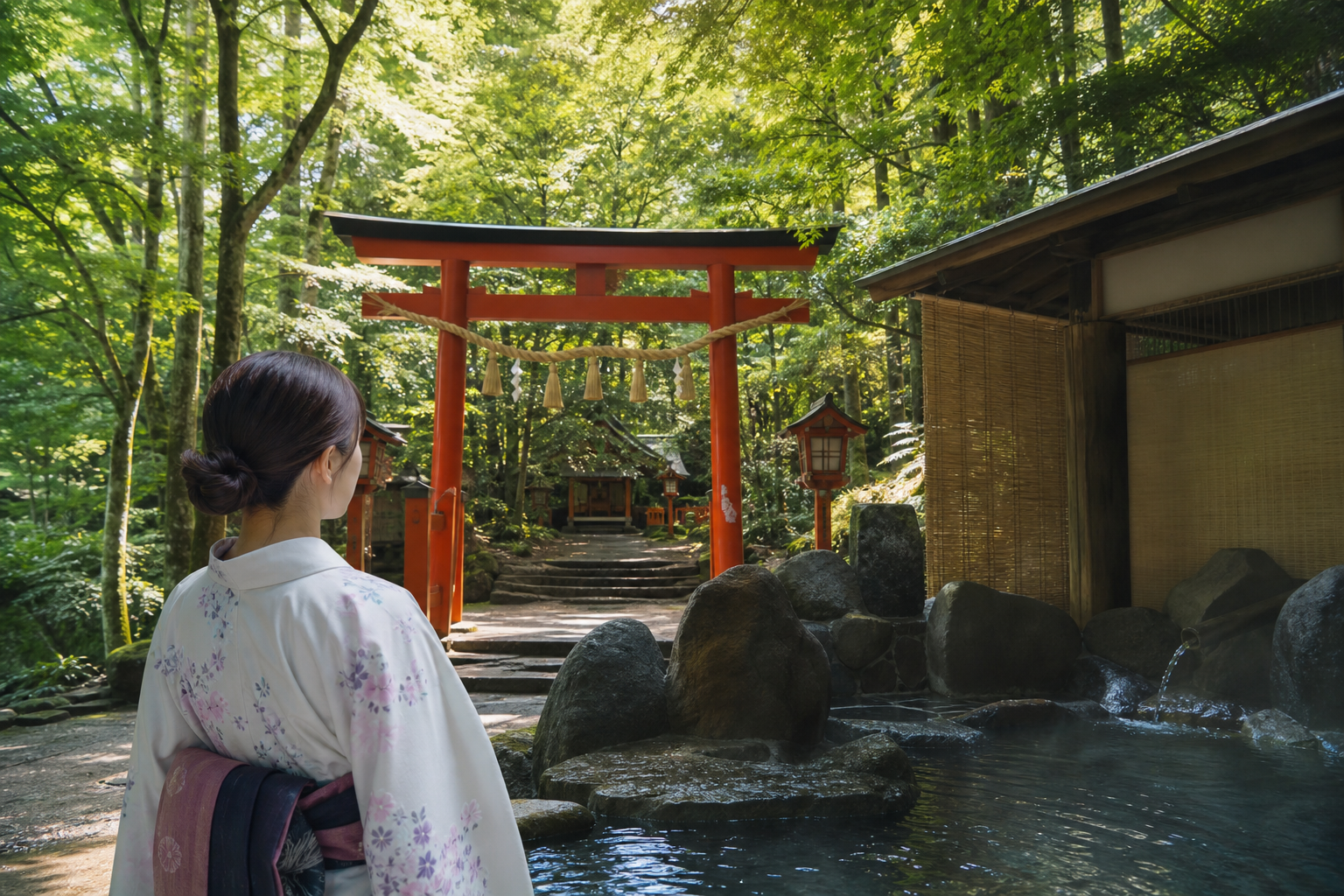 神社とパワースポットと温泉を一緒に巡る旅で究極の癒やしと開運を手に入れられるって本当?