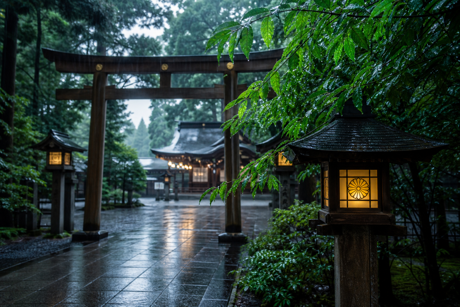 神社 パワースポット 雨の日 ご利益はあるの?特別な恵みを授かる秘訣とは?