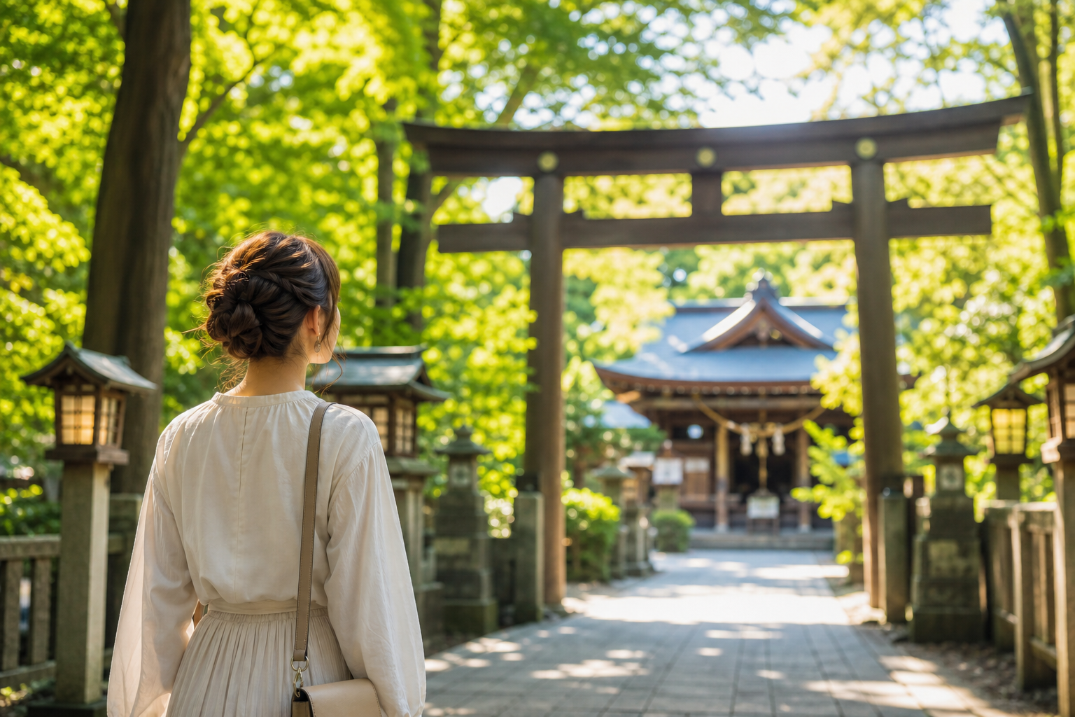 神社でパワースポットと御朱印巡りを満喫できる最適なモデルコースはある?