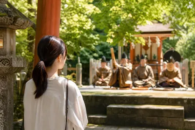神社で雅楽が聞こえたのは歓迎サインなの？神様からの合図か徹底解説！