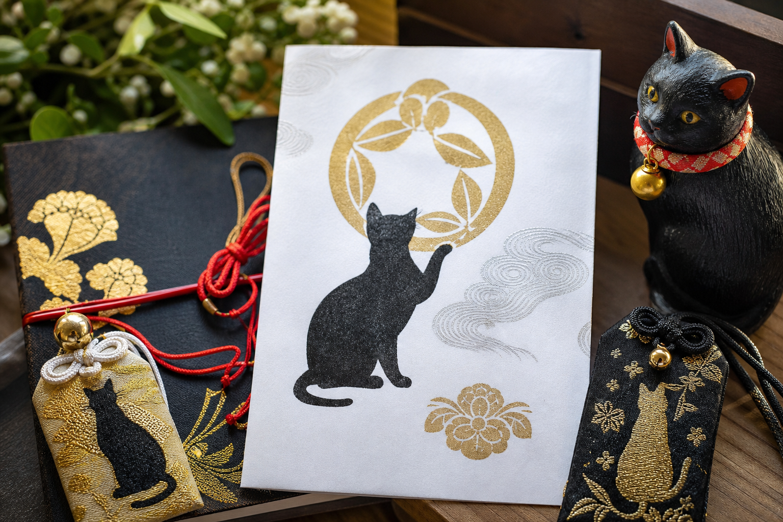 黒猫の神社を東京で巡る?御朱印やお守りを手に入れるポイント